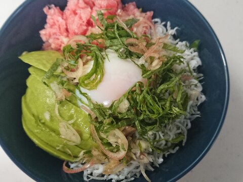 とろとろしらす丼